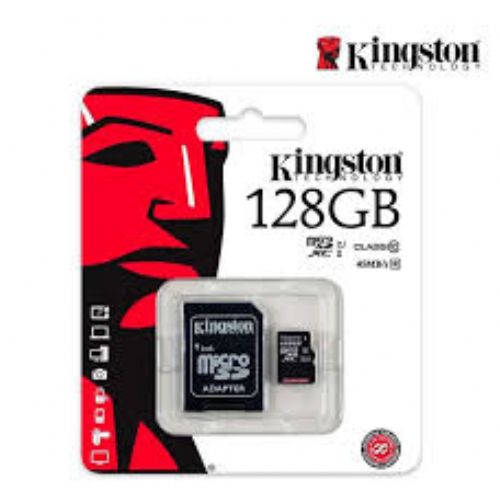 KINGSTON MICRO SD MEMORY CARD SDHC 128 GB CLASSE 10